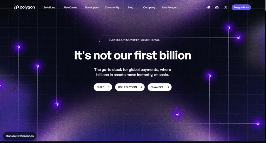 Blockchain Networks Polygon (MATIC)