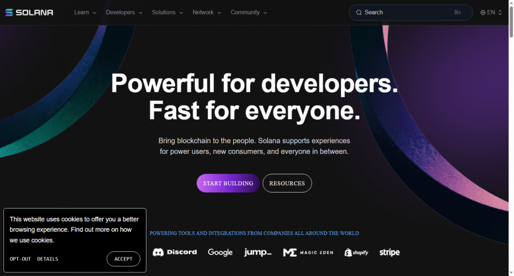 Solana Blockchain Networks