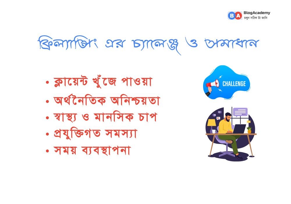 ফ্রিল্যান্সিংয়ের চ্যালেঞ্জ এবং সমাধান