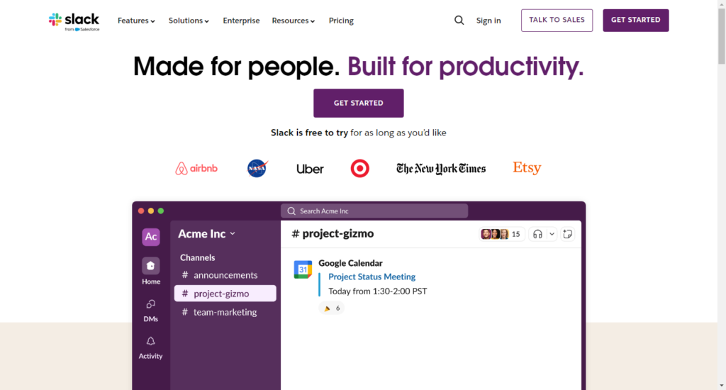 AI Work Management & Productivity Tools _ Slack